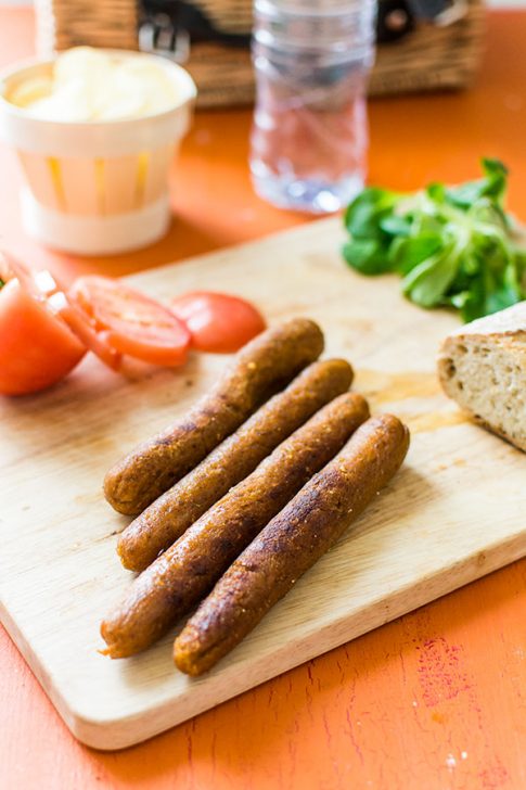 Recette de Merguez végétales vegan recette du livre Ma petite