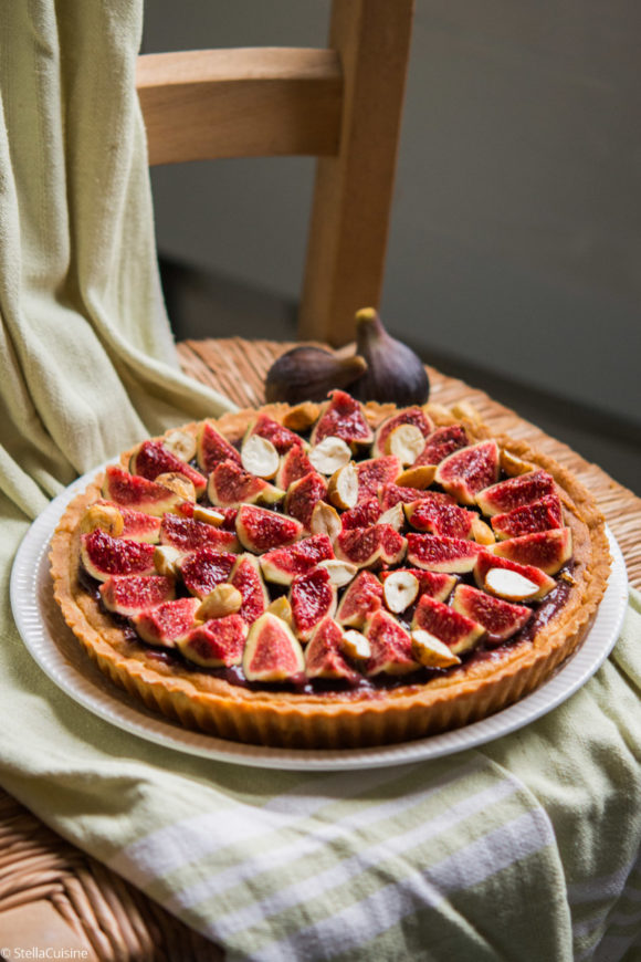 Recette De Tarte Amandine Aux Figues Et La Noisette Recettes