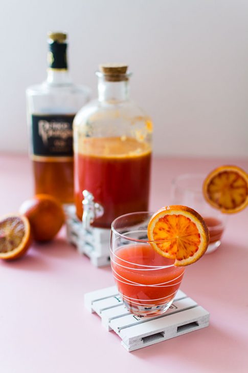 Recette De Cocktail Orange Sanguine Et Cognac Recettes Faciles Recettes Rapides Recettes