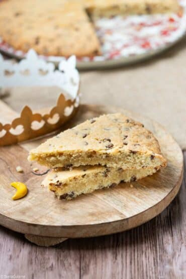 Recette de cookie des rois à la crème d'amandes, idéal pour l'épiphanie