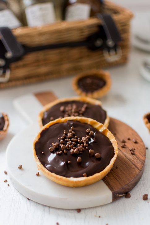 Recette De Tartelettes Chocolat Et Caramel Avec Bonne Maman | Recettes ...